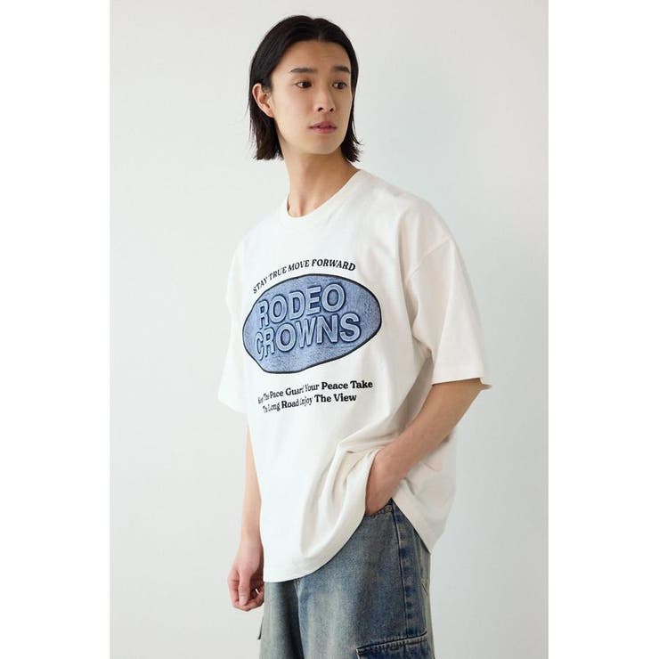 エンボスデニムロゴTシャツ | RODEO CROWNS WIDE BOWL | 詳細画像2 