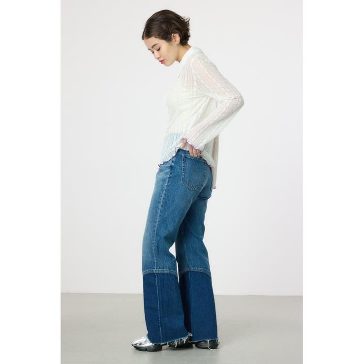 POINT COLOR シアーシャツ | RODEO CROWNS WIDE BOWL | 詳細画像7 