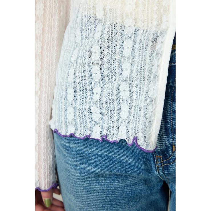 POINT COLOR シアーシャツ | RODEO CROWNS WIDE BOWL | 詳細画像13 