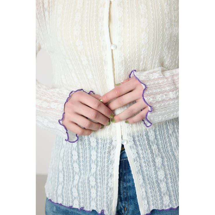 POINT COLOR シアーシャツ | RODEO CROWNS WIDE BOWL | 詳細画像12 