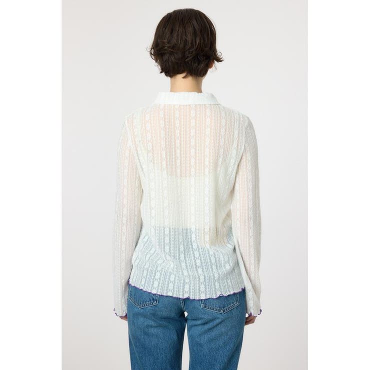 POINT COLOR シアーシャツ | RODEO CROWNS WIDE BOWL | 詳細画像10 