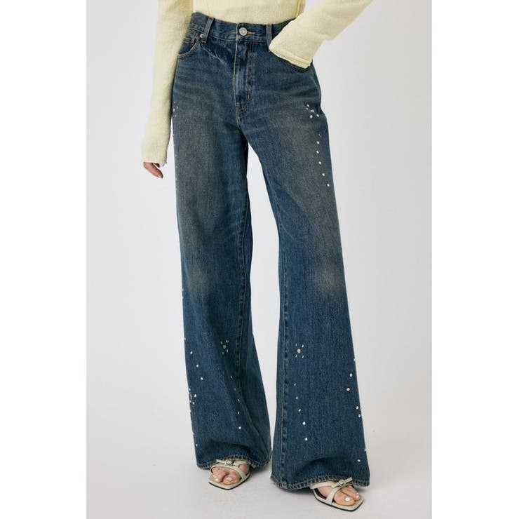 FLORAL STUDDED バギー | MOUSSY OUTLET | 詳細画像8 