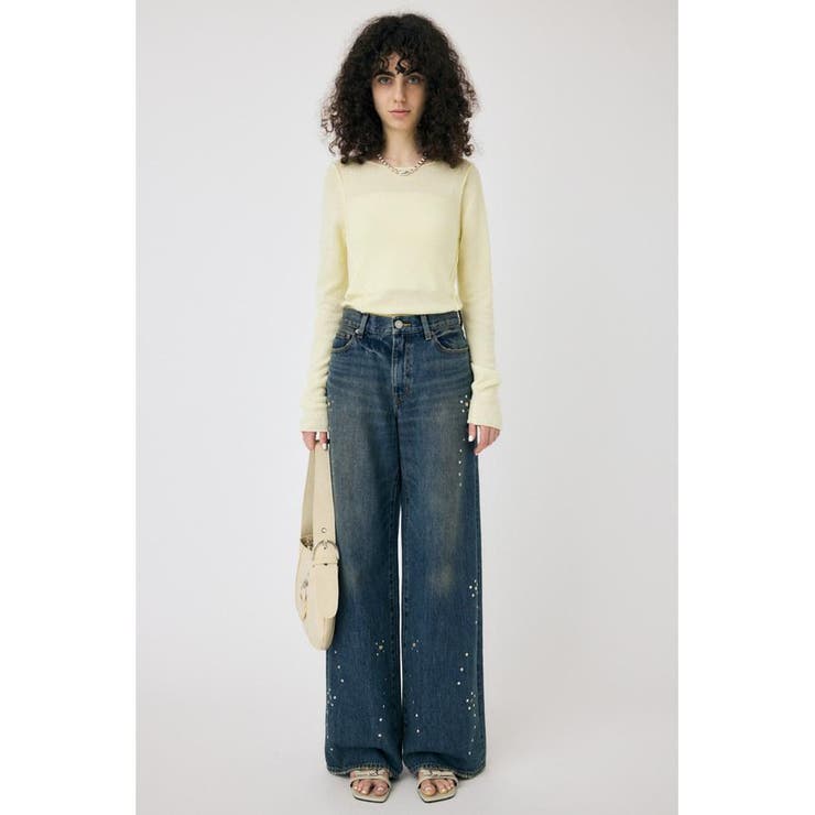 FLORAL STUDDED バギー | MOUSSY OUTLET | 詳細画像11 