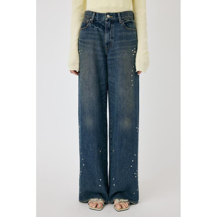 FLORAL STUDDED バギー | MOUSSY OUTLET | 詳細画像13 