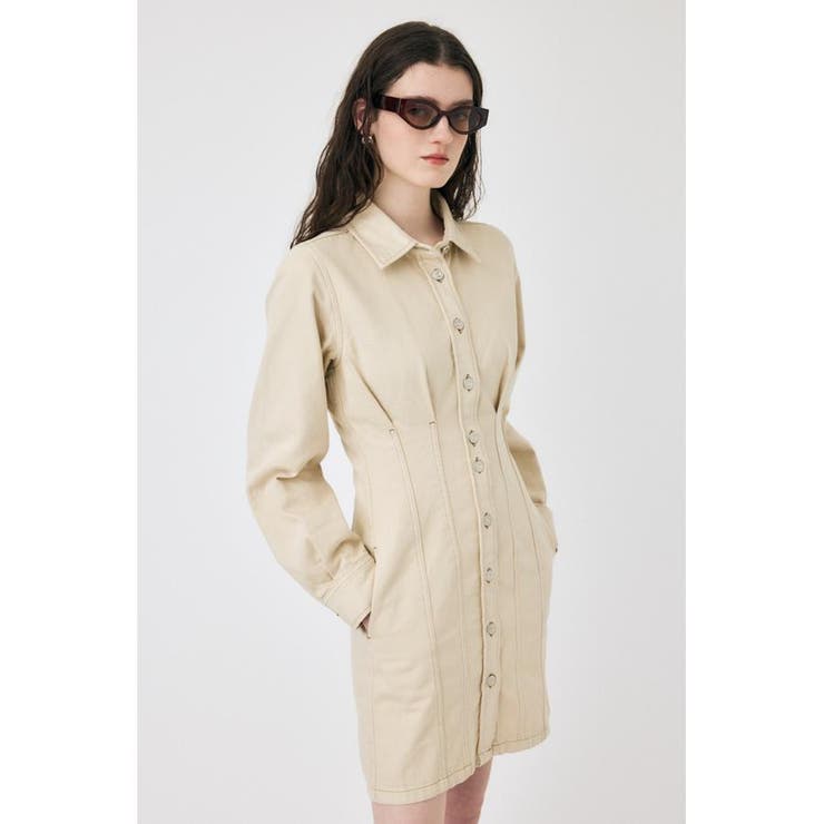 WAIST TUCK ミニドレス | MOUSSY OUTLET | 詳細画像19 