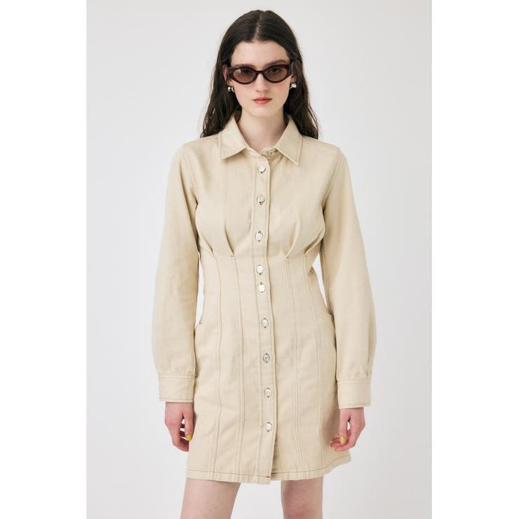 WAIST TUCK ミニドレス | MOUSSY OUTLET | 詳細画像20 