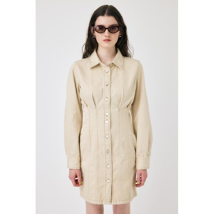 WAIST TUCK ミニドレス | MOUSSY OUTLET | 詳細画像21 