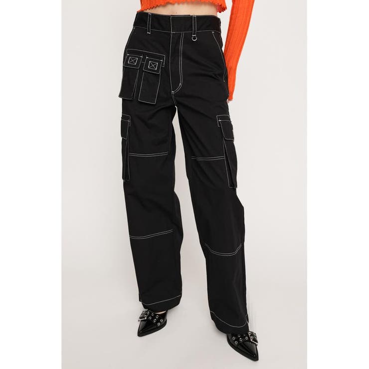 MANY POCKET STRAIGHT WORK パンツ | SLY OUTLET | 詳細画像4 