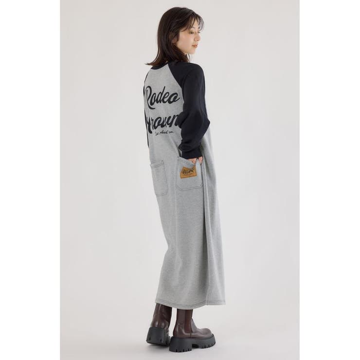 ラグランカラーステッチワンピース | RODEO CROWNS WIDE BOWL | 詳細画像21 