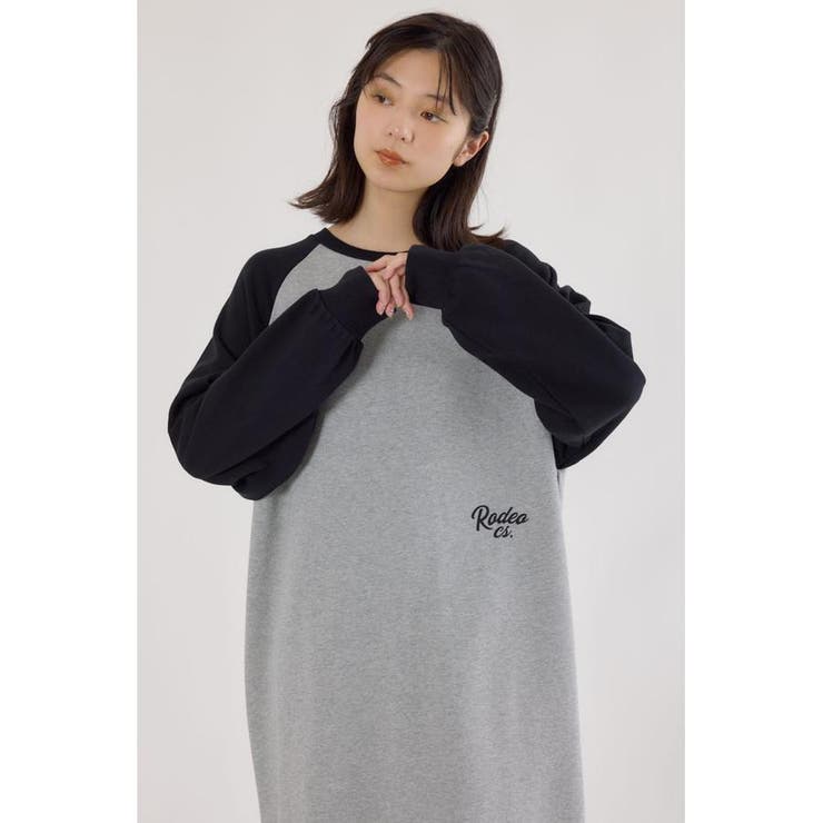 ラグランカラーステッチワンピース | RODEO CROWNS WIDE BOWL | 詳細画像23 