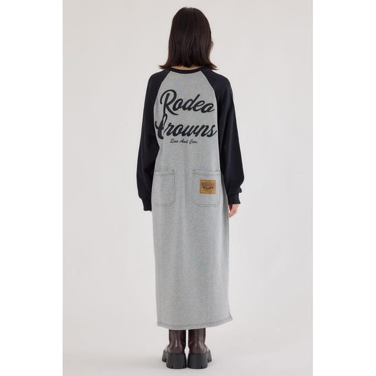 ラグランカラーステッチワンピース | RODEO CROWNS WIDE BOWL | 詳細画像27 