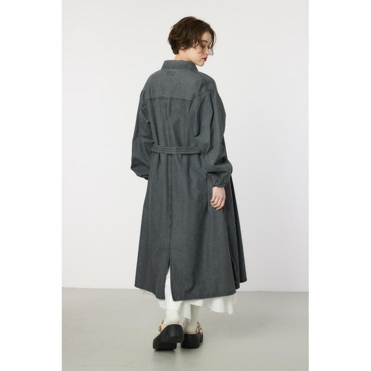 デニムフレアマキシワンピース | RODEO CROWNS WIDE BOWL | 詳細画像3 