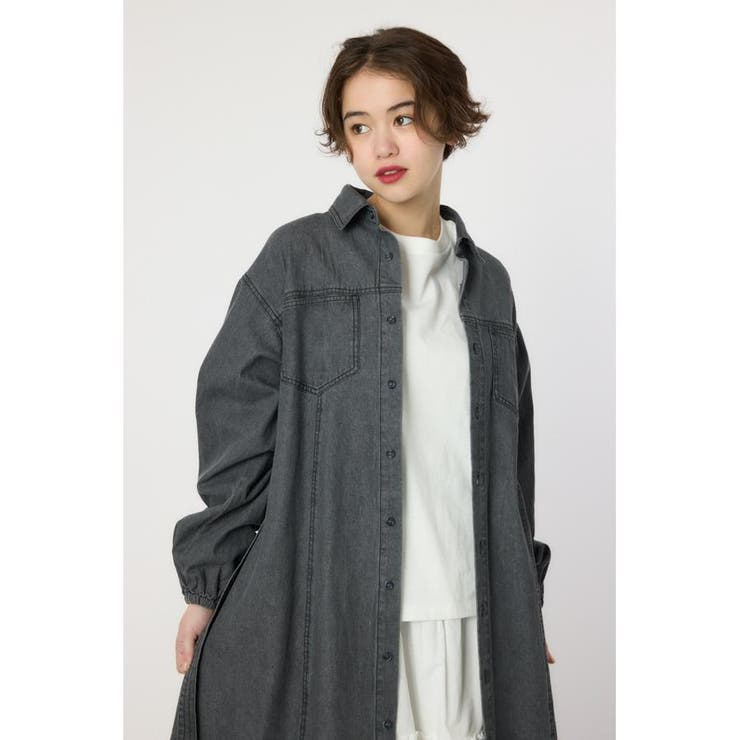 デニムフレアマキシワンピース | RODEO CROWNS WIDE BOWL | 詳細画像5 