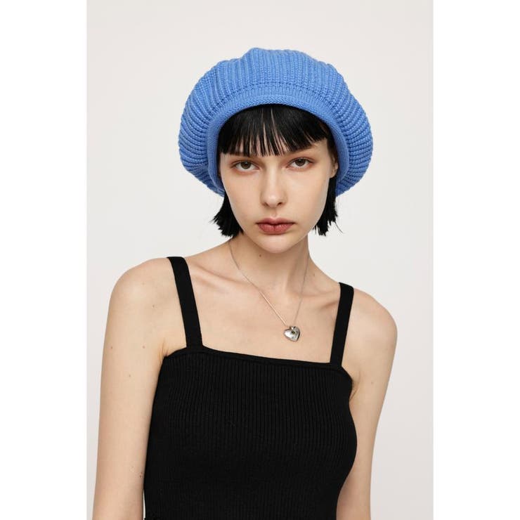 BLU | RIB KNIT ベレー | SLY OUTLET