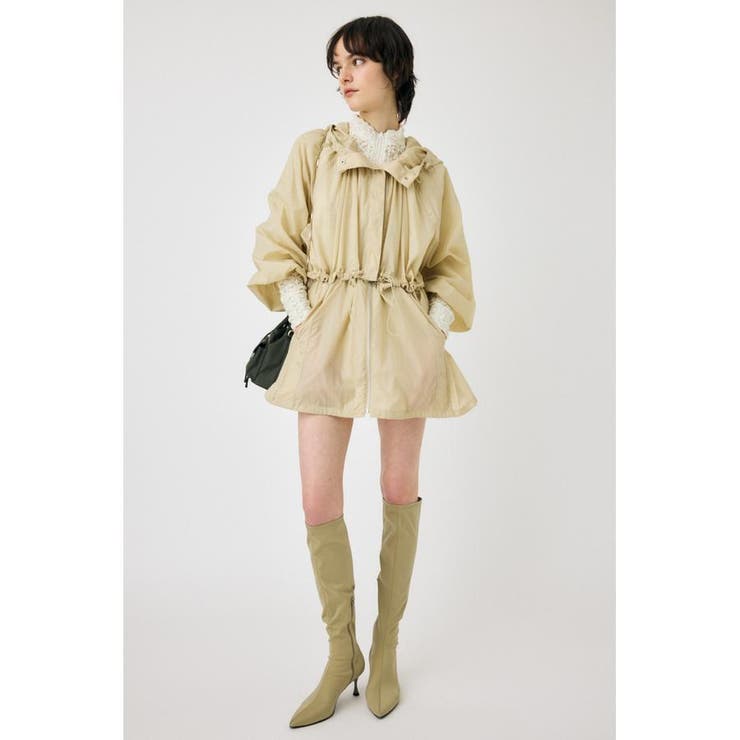L/BEG1 | 2WAY SEMI SHEER ジャケット | MOUSSY OUTLET