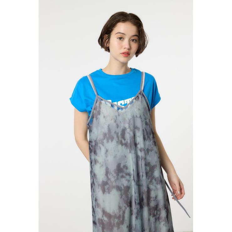 ニュアンスパターンシアーキャミワンピース | RODEO CROWNS WIDE BOWL | 詳細画像3 