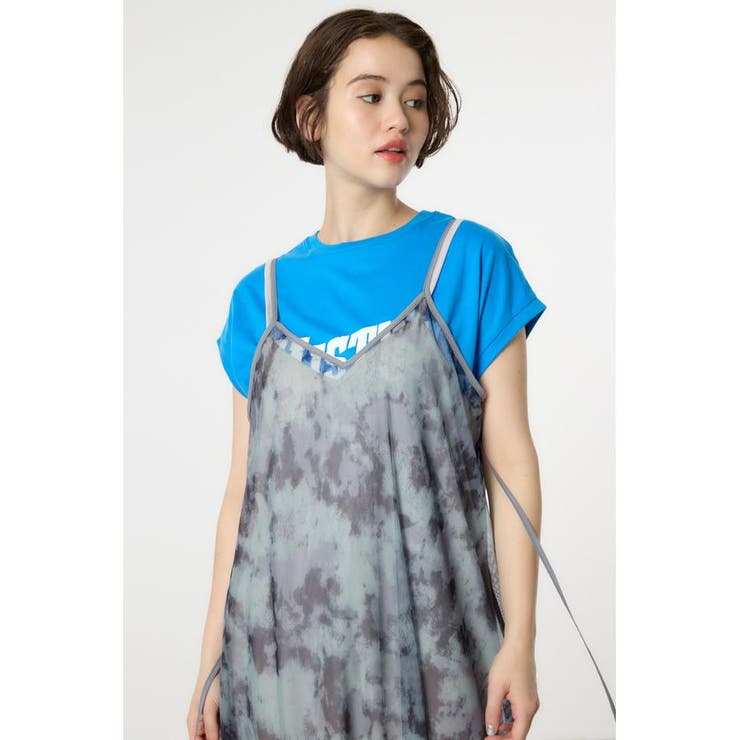 ニュアンスパターンシアーキャミワンピース | RODEO CROWNS WIDE BOWL | 詳細画像4 