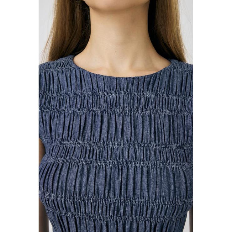 SHIRRING GATHER SUMMER ドレス | MOUSSY OUTLET | 詳細画像9 