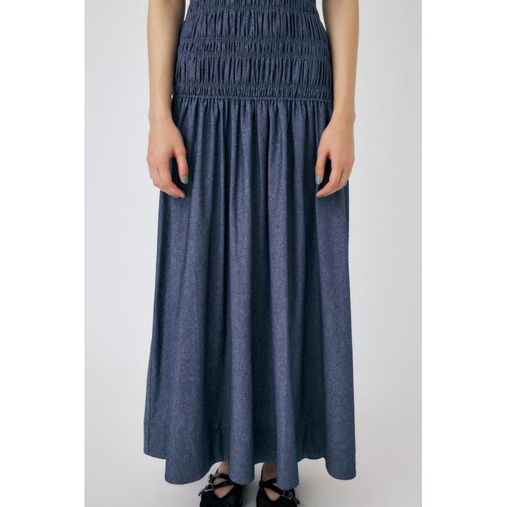 SHIRRING GATHER SUMMER ドレス | MOUSSY OUTLET | 詳細画像12 
