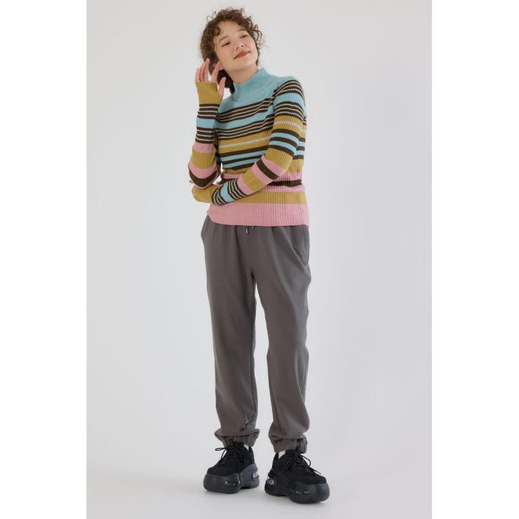 マルチボーダーニットトップス | RODEO CROWNS WIDE BOWL | 詳細画像21 