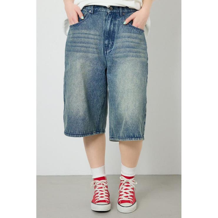 BLU | WIDE BERMUDA SHORTS | RODEO CROWNS WIDE BOWL