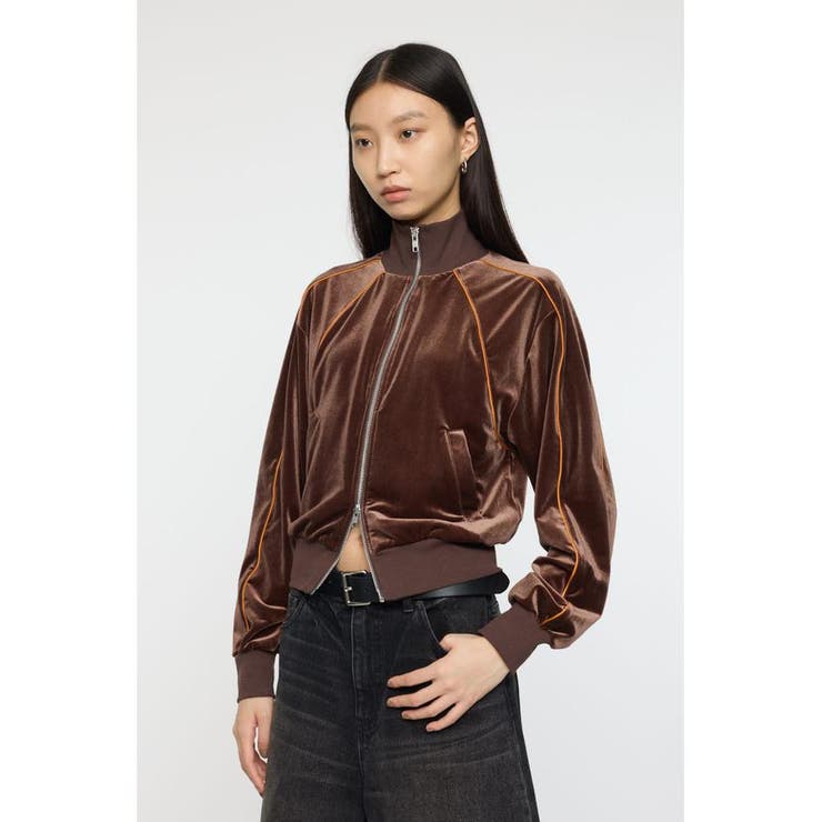 VELOUR TRACK トップス | MOUSSY OUTLET | 詳細画像14 