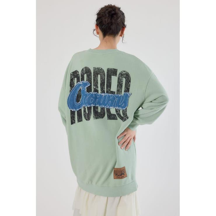 グランジロゴデニムアップリケワンピース | RODEO CROWNS WIDE BOWL | 詳細画像12 