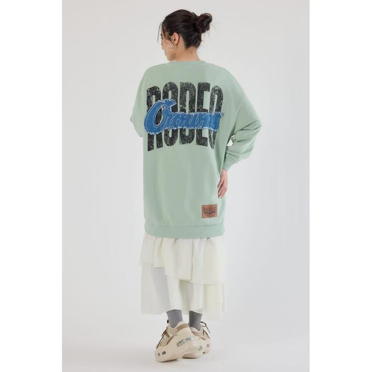 グランジロゴデニムアップリケワンピース | RODEO CROWNS WIDE BOWL | 詳細画像18 