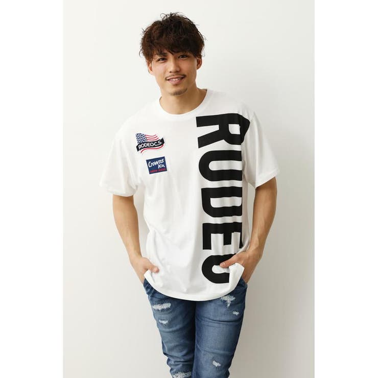 メンズw Big Logo Tシャツ 品番 Bjlw Rodeo Crowns Wide Bowl ロデオクラウンズ ワイドボウル のレディースファッション通販 Shoplist ショップリスト