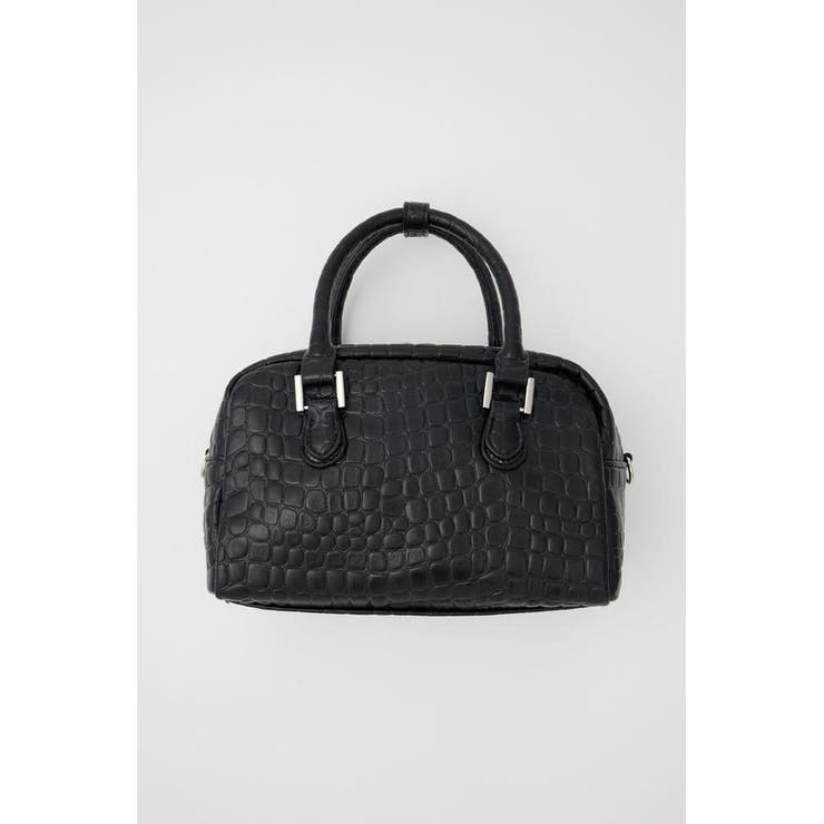 F/CROCO MINI ボストン バッグ | MOUSSY OUTLET | 詳細画像1 