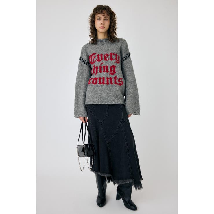 KNITTED WORDS セーター | MOUSSY OUTLET | 詳細画像28 
