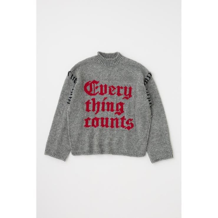 KNITTED WORDS セーター | MOUSSY OUTLET | 詳細画像33 