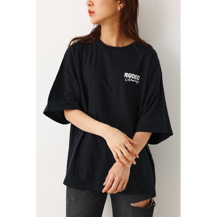 OVERLAPクラウンロゴ Tシャツ[品番：BJLW0025841]｜RODEO CROWNS