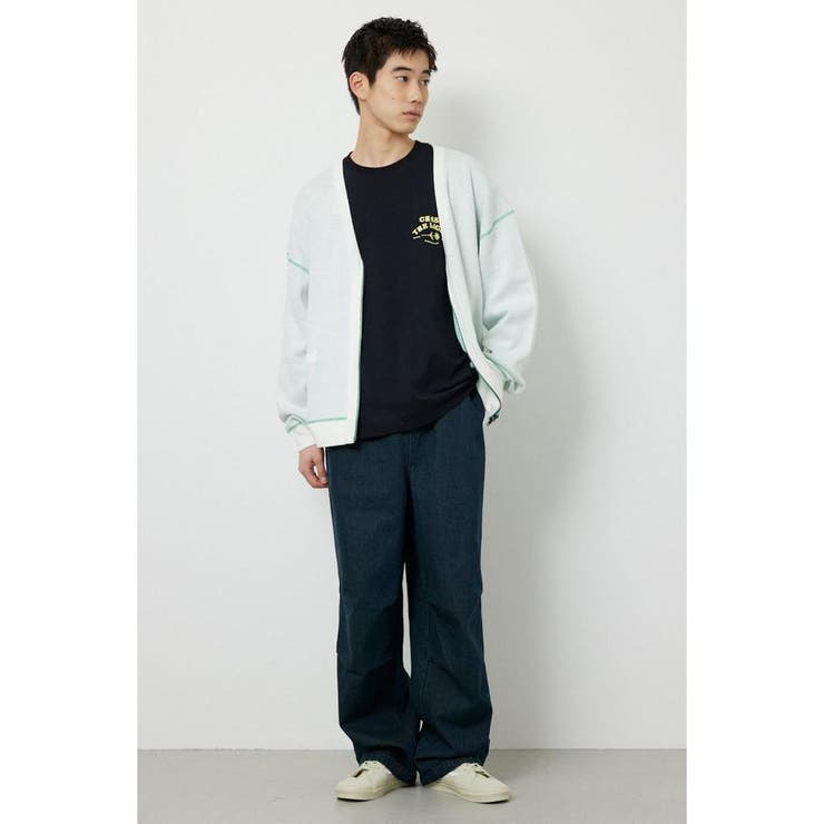 スウェットライクZIPカーディガン | RODEO CROWNS WIDE BOWL | 詳細画像5 