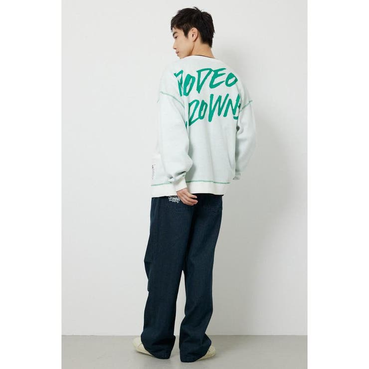 スウェットライクZIPカーディガン | RODEO CROWNS WIDE BOWL | 詳細画像6 