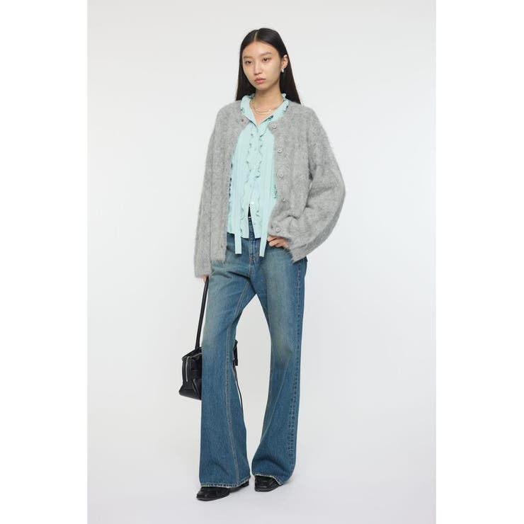 GEORGETTE RUFFLES ブラウス | MOUSSY OUTLET | 詳細画像2 