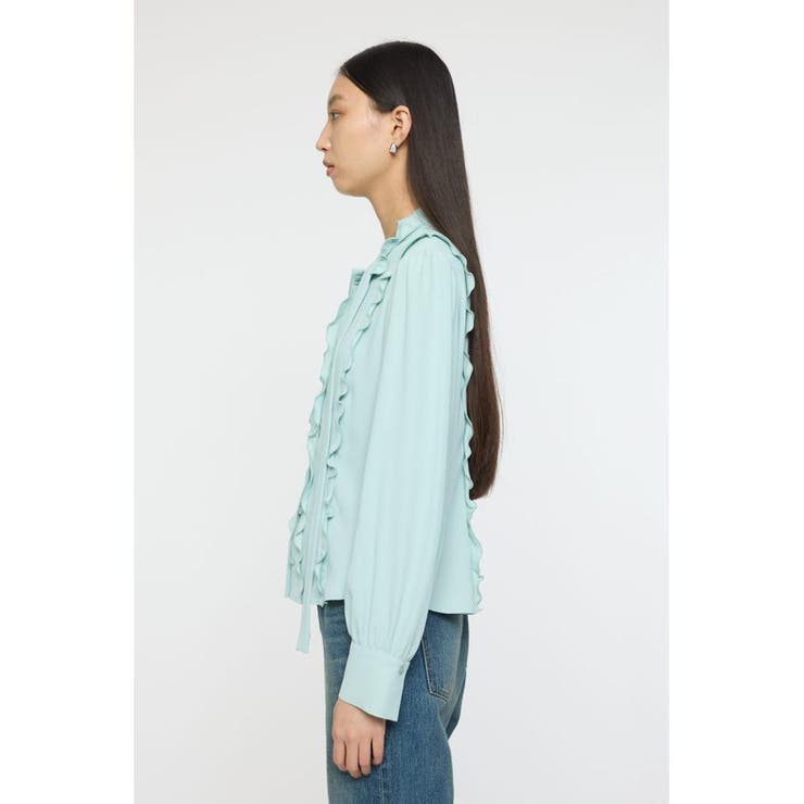GEORGETTE RUFFLES ブラウス | MOUSSY OUTLET | 詳細画像6 