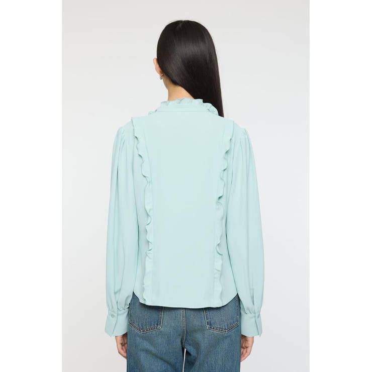 GEORGETTE RUFFLES ブラウス | MOUSSY OUTLET | 詳細画像7 