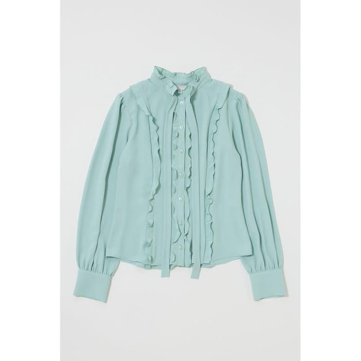GEORGETTE RUFFLES ブラウス | MOUSSY OUTLET | 詳細画像14 