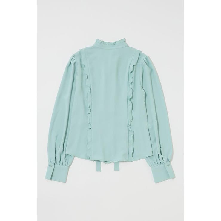 GEORGETTE RUFFLES ブラウス | MOUSSY OUTLET | 詳細画像15 