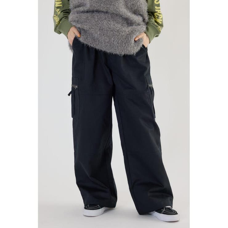 BLK | POCKET ZIP CARGOパンツ | RODEO CROWNS WIDE BOWL