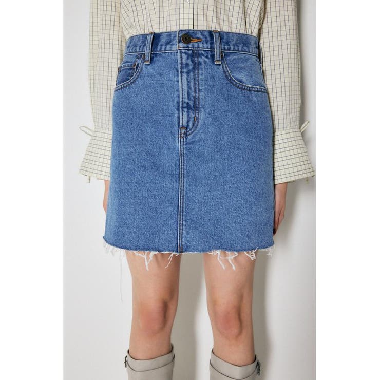 DENIM ミニスカート[品番：BJLW0024377]｜MOUSSY OUTLET（マウジー