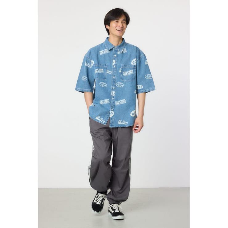 スタンプデニムシャツ | RODEO CROWNS WIDE BOWL | 詳細画像19 