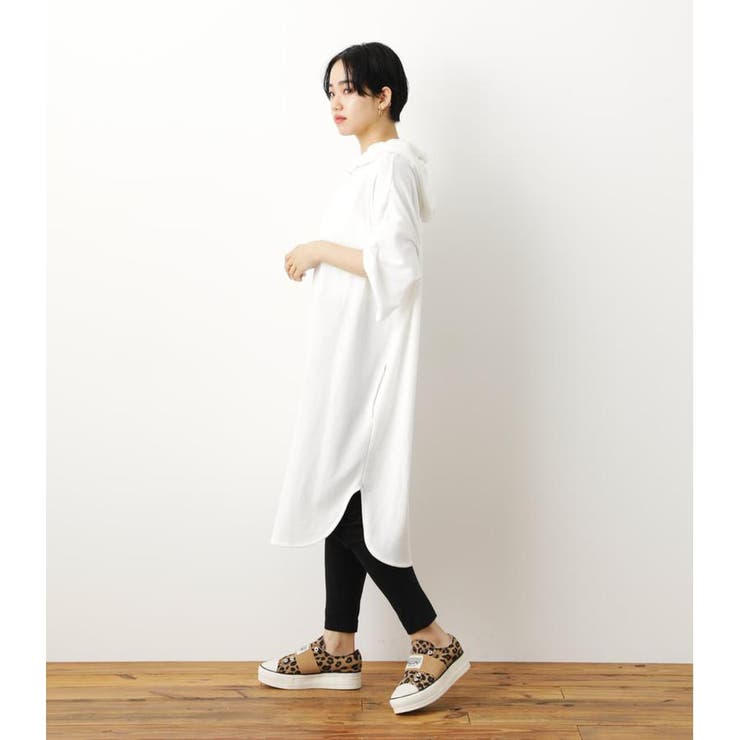 パーカーワンピース レギンスセット[品番：BJLW0018948]｜RODEO