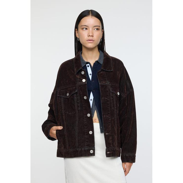 OVERSIZED CORDUROY ジャケット | MOUSSY OUTLET | 詳細画像4 