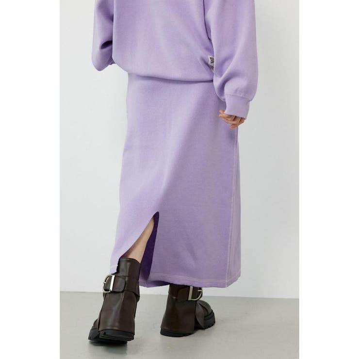 スウェットライクサイドステッチニットスカート | RODEO CROWNS WIDE BOWL | 詳細画像13 