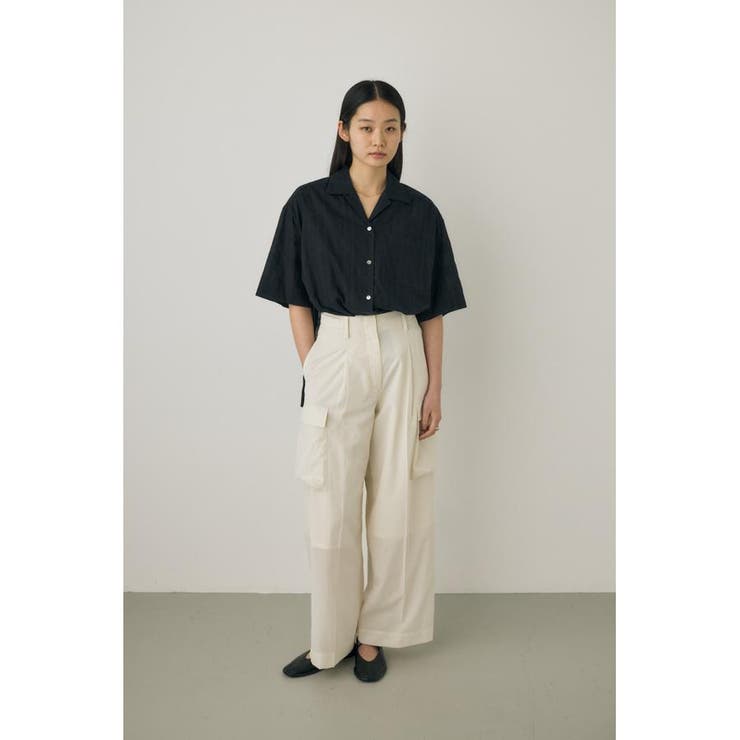 シアーワイドパンツ リサイクルポリエステル使用 | MOUSSY OUTLET | 詳細画像14 