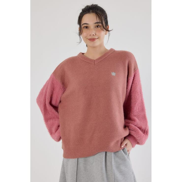 アームシャギーニットトップス | RODEO CROWNS WIDE BOWL | 詳細画像19 