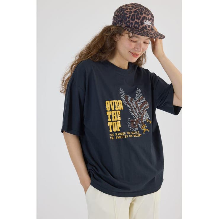 Embroidery motif Tシャツ | RODEO CROWNS WIDE BOWL | 詳細画像11 