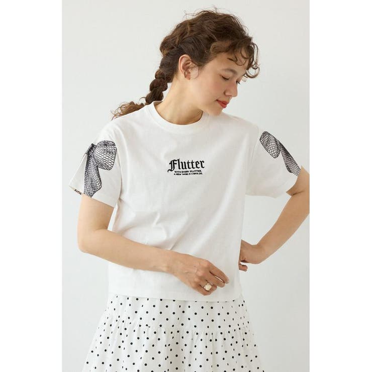Ribon×Butterfly TEE | RODEO CROWNS WIDE BOWL | 詳細画像3 